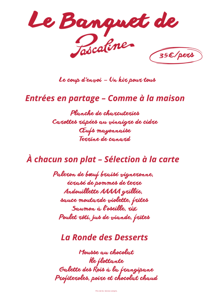 Banquet Pascaline ROUEN